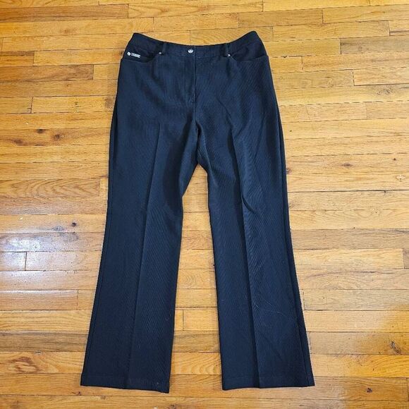 St. John Pants - St John Sport by Marie Gray Black Pants Size 14